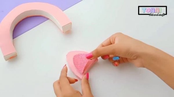 how to make paper cute headphone ? / homemade paper headphone / Diy headphone