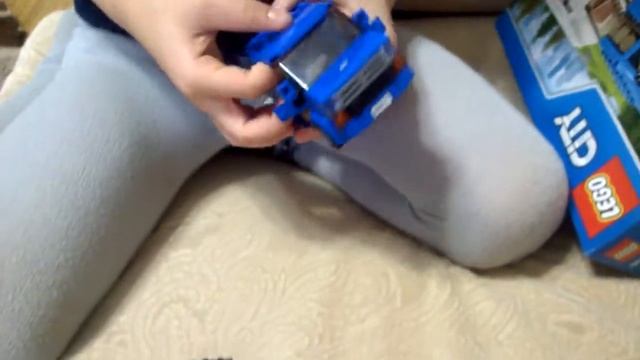 LEGO CITY. КОНСТРУКТОР ДОМ И ФУРГОН. ПОДАРОК ВНУКУ смотреть онлайн