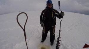 Рыбинское водохранилище (Зимняя рыбалка и отдых на Верхней Рыбинке)