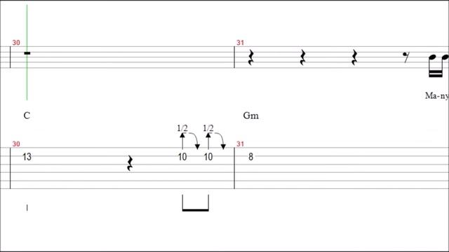 Deep Purple - Soldier Of Fortune Vocal Guitar Tab+BackingTrack смотреть онлайн