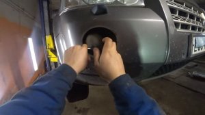 Как заменить противотуманную фару ПТФ   Land Rover Freelander 2 (Ленд Ровер Фрилендер 2)