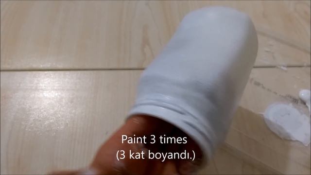 Decoupage Trials With Wood,White And Decoupage Glue-Ahşap,Beyaz Ve DekupajTutkalı,Dekupaj Yapılışı