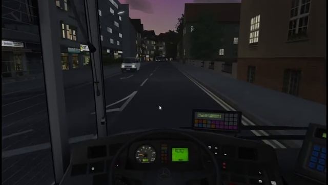 OMSI 2 - Bowdenham V4 - Evening Hail And Ride - Line 50 - MB 305 Citaro