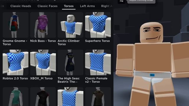 How to make a baby avatar in Roblox смотреть онлайн