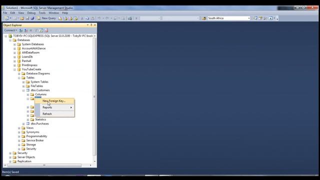 5. MS SQL - Adding a Foreign Key Constraint (One-to-Many Relationship) in Management Studio смотреть онлайн