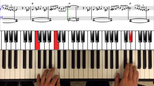 Pink Panther Piano Tutorial and demonstration joerundpiano смотреть онлайн