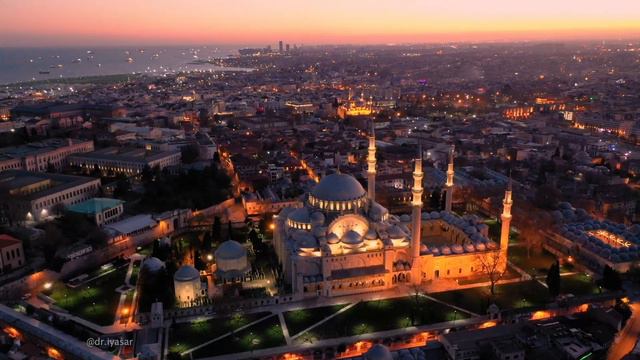 İSTANBUL 4K | Süleymaniye Cami | Blue Mosque | Turkey | 2020 | Drone View