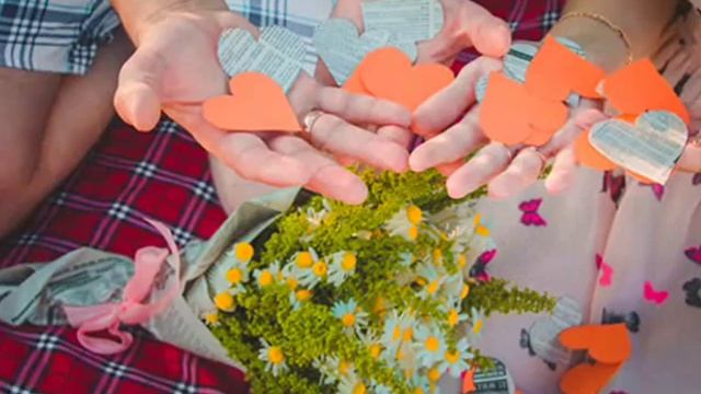 Бумажная свадьба. Фотосессия. Вторая годовщина свадьбы. смотреть онлайн