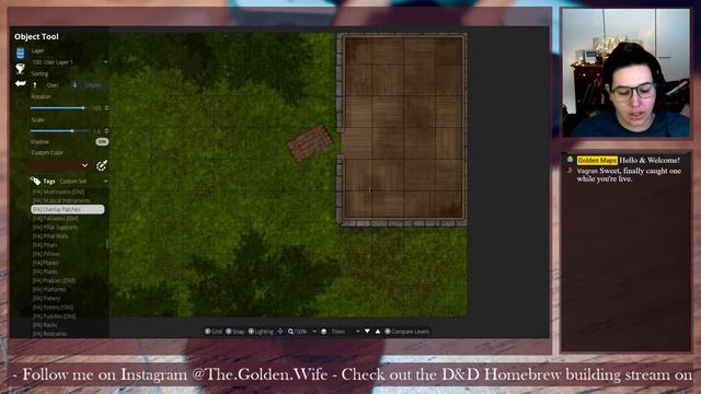 DungeonDraft Abandoned Glade Build // D&D RPG Maps