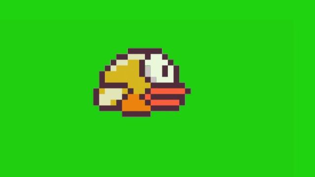 Flappy Bird Green Screen Footage смотреть онлайн