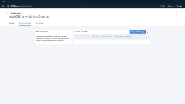 How to connect Cognos Analytics to dashDB смотреть онлайн