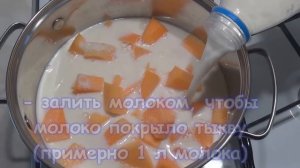 Тыквенная каша (каша из тыквы) / Как приготовить тыквенную кашу (как приготовить кашу из тыквы)