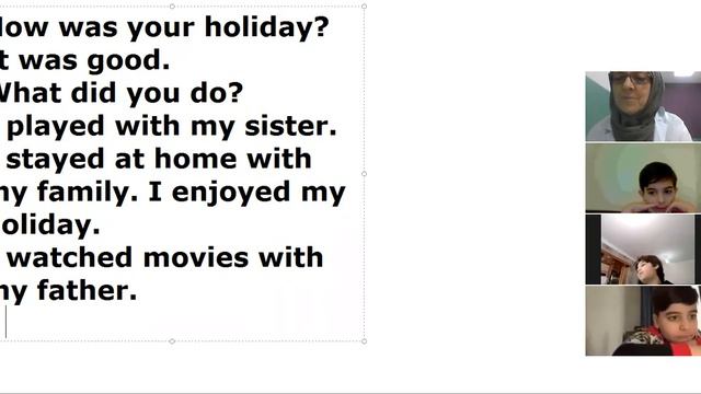 How was your new year holiday? 3rd grade past simple, 2 смотреть онлайн
