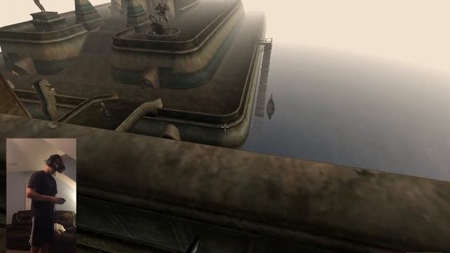 Morrowind, Steam Controller, VorpX, HTC Vive, and 360 degrees of rotation. смотреть онлайн