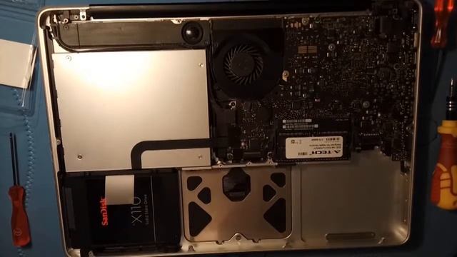 Macbook Unibody 2008 - 2012 A-TECH 16gb MEMORY and BATTERY upgrade смотреть онлайн