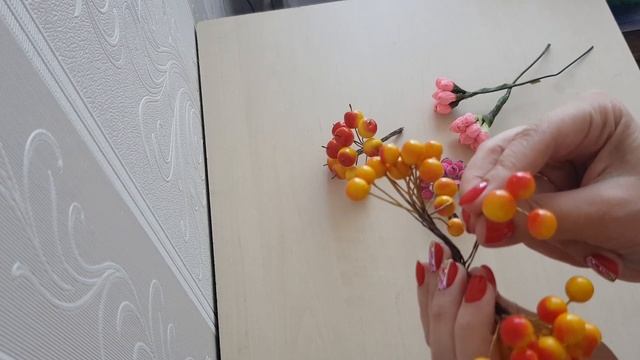 Ягодки для букета. Какие ягоды я использую в своих букетах? What berries do I use in my bouquets?DI смотреть онлайн
