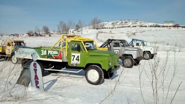 Автокросс-Рязань Хронометрируемая тренировка Т-4/2 (ГАЗ-53)