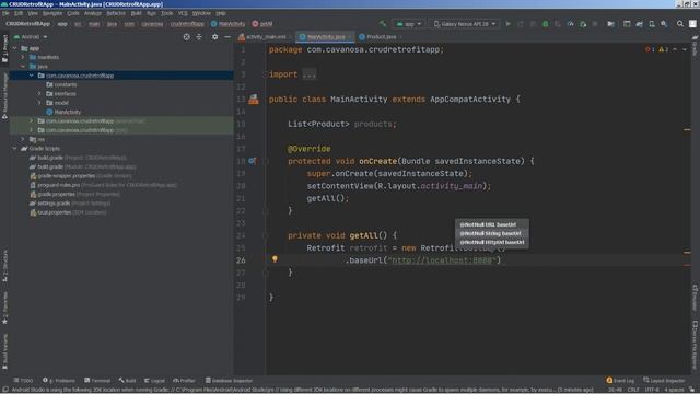 CRUD Básico Android Studio + Spring Boot + Retrofit2. Capítulo 3 Inicio del proyecto смотреть онлайн