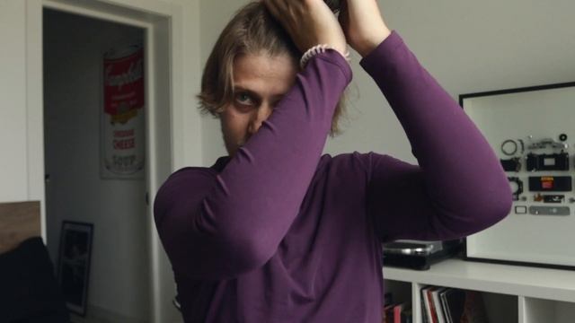 Как парню уложить ДЛИННЫЕ волосы