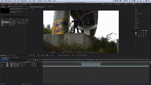 Adobe After Effects 2D FREEZE FRAME Clone Tutorial! (How to Motion Track + Rotoscope Cut Out) смотреть онлайн
