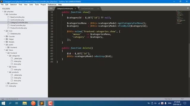 Project bán bán hàng bằng PHP theo mô hình MVC смотреть онлайн