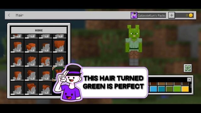 How to make shrek in MCBE! смотреть онлайн