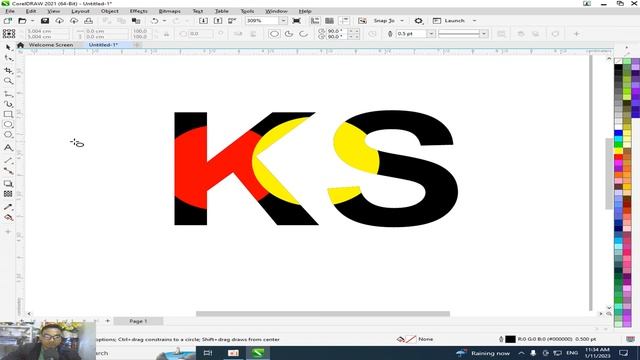 CorelDraw 2021 Create Style Letters смотреть онлайн