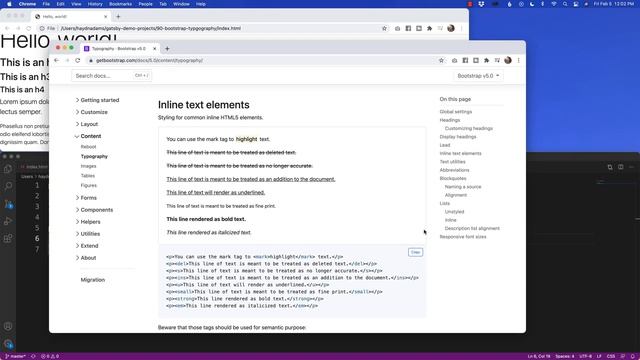 Bootstrap 5 Typography Explained // How does typography work in bootstrap? смотреть онлайн