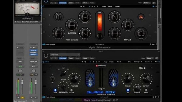 elysia Phil's Cascade & Black Box Analog Design HG-2 | Plugin Alliance | Demo - Test