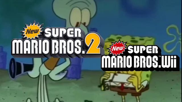 Spongebob: Wrong Notes (New Super Mario Bros) смотреть онлайн