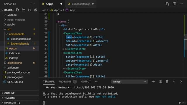 04 Out putting dynamic data || Full React Course From Scratch || React.js From beginning to advance смотреть онлайн