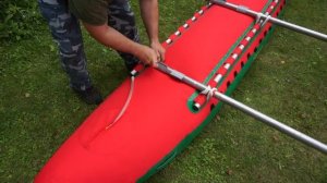 Как вязать раму для катамарана