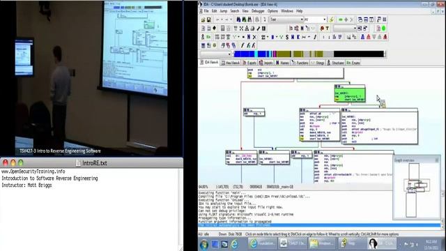Day 1 Part 1: Intro to Software RE (Reverse Engineering) смотреть онлайн