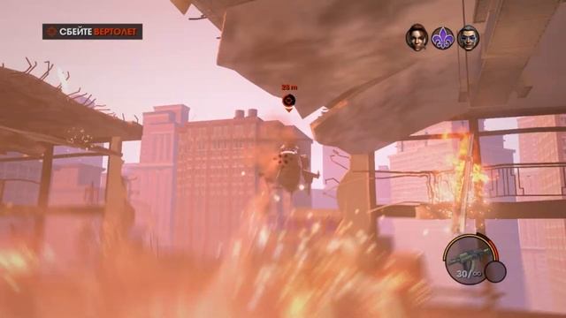 ПОБЕГ ОТ ВАФЛИ И ЕГО ПРЕСПЕШНИКОВ! I Saints Row: The Third (нарезка приколов) смотреть онлайн