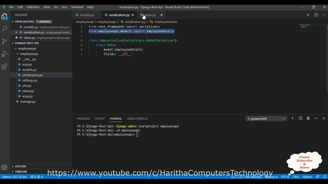Django REST Framework Get Method With @api view смотреть онлайн