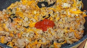 Вкуснейший ужин  без хлопот за 15 минут!!! Макароны готовлю только, так, мой любимый рецепт!!!