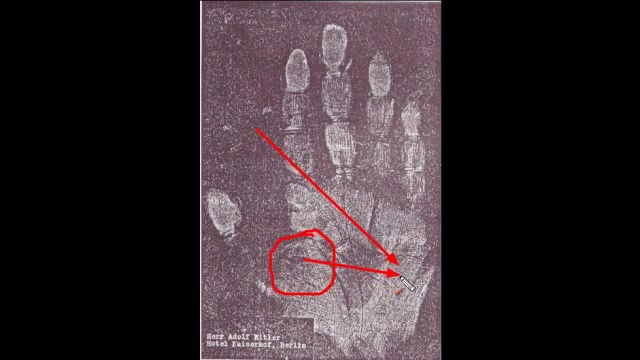 Гитлер хиромантия анализ руки. Adolf Hitler Palmistry
