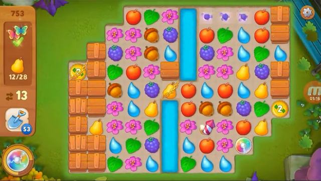 Gardenscapes New Acres Level 753 смотреть онлайн