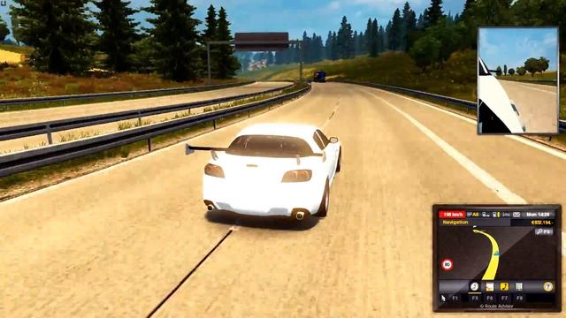 Mazda RX8 - Euro Truck Simulator 2 v1.28.1.3s смотреть онлайн