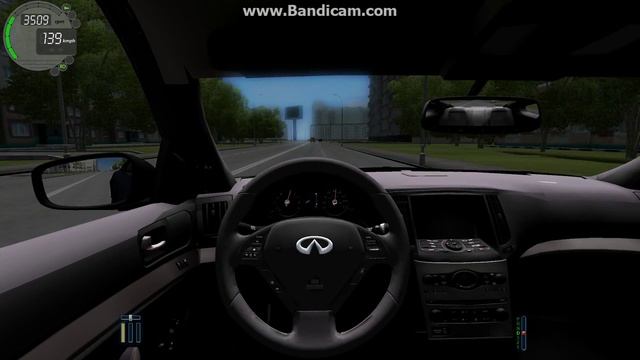 Infiniti G37S - City Car Driving 1.4.1 (G27) смотреть онлайн