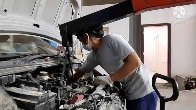 Removing & Dismantling Chevy Spark Engine смотреть онлайн