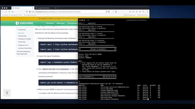Install KubeSphere on an Existing Kubernetes Cluster смотреть онлайн