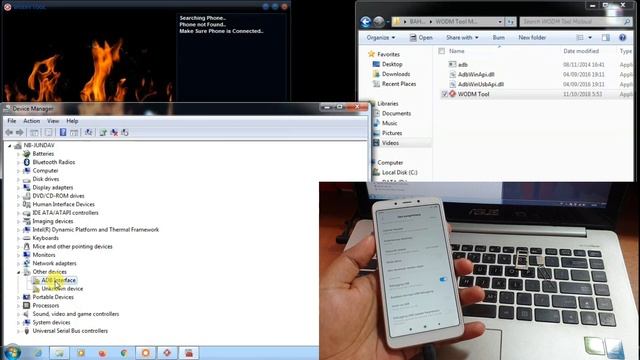 Cara instal driver adb, Fix Adb interface Debugging Usb смотреть онлайн