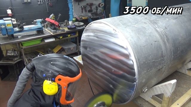 Полировка грузового топливного бака из алюминия. Как полировать алюминий. смотреть онлайн