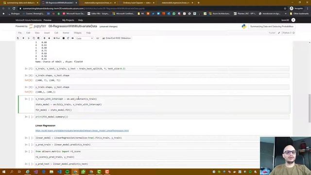 Day 16: Regression With Multivariate Data using SciKitLearn , Python, Azure смотреть онлайн