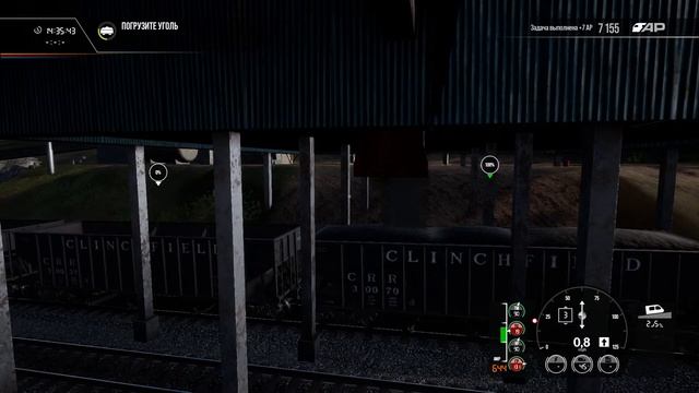 Train Sim World 2. Рейс на F7 под погрузку и обратно. Clinchfield Railroad 2/46 смотреть онлайн