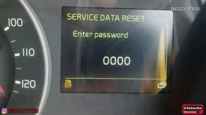 Instrument Panel Volvo FMX 440 - Reset Notification Service
