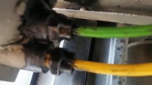 Кран растормаживания Wabco на полуприцепе Smitz. Расположение трубок.