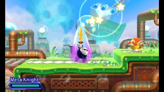 Kirby Planet Robobot - All Meta Knight Abilities (All Moves & Special Attacks) смотреть онлайн