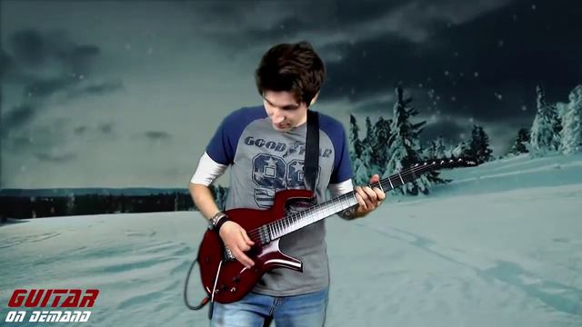 Let It Go (Frozen, Idina Menzel) - electric guitar cover by Johnny Cassper смотреть онлайн